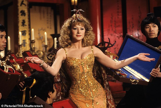 The actress turned 80 last month and revealed that while she had no issues with getting older, she laments the way she is now perceived (pictured in 1980 aged 35)