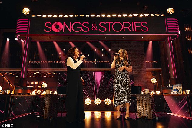 Gloria will next appear on NBC's Songs & Stories with Kelly Clarkson airing this Tuesday
