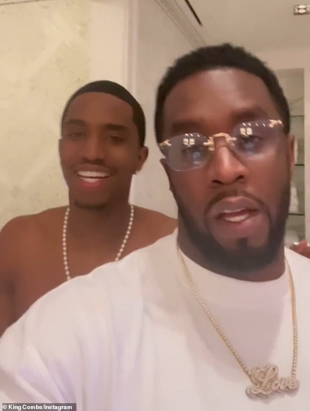 The Florida man sued Diddy on April 1 for being 'drugged, transported against his will, and sexually maimed as a victim of a coercive and organized criminal enterprise' during Christian 'King' Combs' 17th birthday bash, and he named Emilio as a defendant (pictured in 2023)