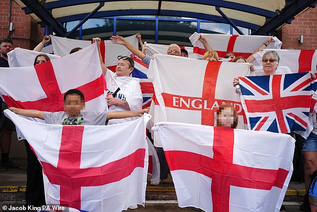 Protests explode outside migrant hotels across the country as furious families mass in Birmingham and London