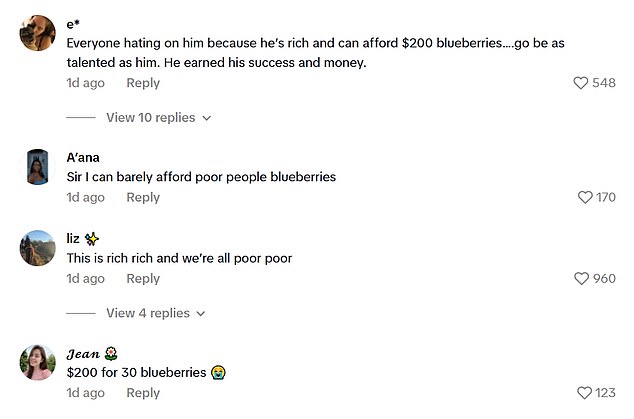 Fans were quick to blast the lavish purchase, with many pointing out the current cost-of-living crisis