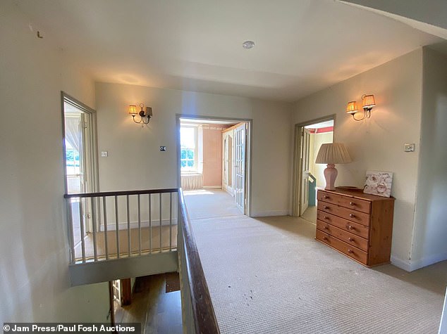 The landing on the first floor with lots of natural light coming through the bedrooms on all sides