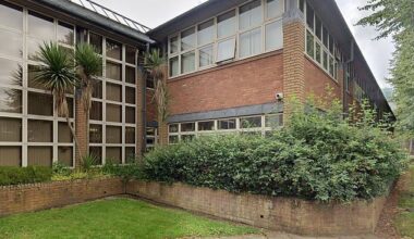 He pleaded guilty at Warrington Magistrates' Court (pictured) to two counts of criminal damage as well as one count of racially aggravated harassment and one count of racially aggravated assault
