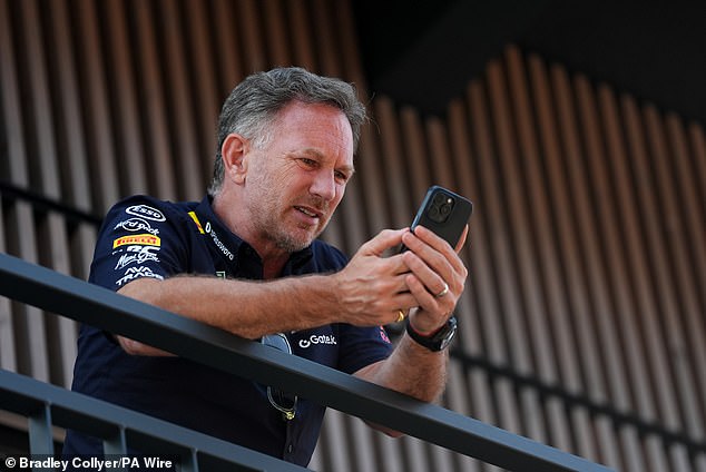 Christian Horner may be waiting by the phone for a new job but it won't be at Cadillac