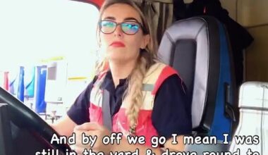 A controversial Big Brother star has shocked fans by revealing she's ditched her reality and modelling star career to become a truck driver