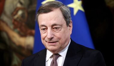 Wake-up call: Former Italian Prime Minister Mario Draghi (pictured) says Europe must face up to the reality that it is no longer a major global power