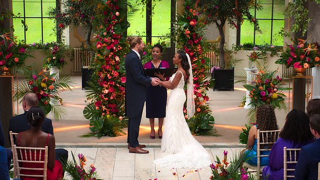 Ben Grunewald-Brydie had only just laid eyes on Nicole Stevens ¿ literally, only just - when he asked her to marry him on the hit Netflix show