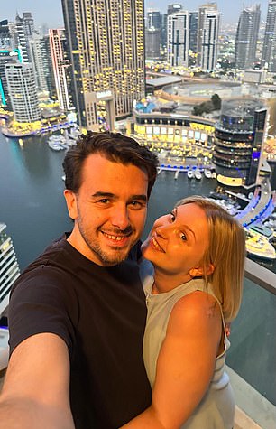 Savings: Ed Jennings and his partner, Dasha Sakhno want to send 12-year-old Eva to a fee-paying school