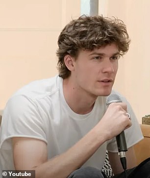 Dominic shares son Joe (pictured), daughter Audrey, and twins Lily-Rose and Augustus with his ex-wife Rebecca Williamson, who he split with in 2008