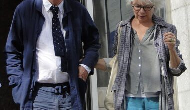 The veteran filmmaker, 84, is already serving a six-month driving ban handed down in July and appeared alongside his wife, artist Anne Rothenstein, 76, pictured
