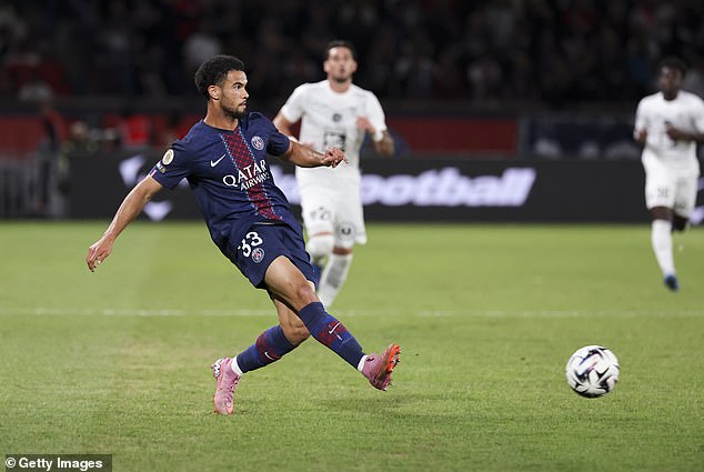 Paris Saint-Germain's 19-year-old midfielder Warren Zaire-Emery is third on this list