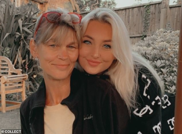 Debbie Phillips and her daughter Paige, who was killed by cancer brought on by tanning