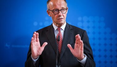 ‘The welfare state that we have today can no longer be financed with what we produce in the economy’ the German Chancellor Friedrich Merz, pictured, told his Christian Democratic Union party conference last weekend,