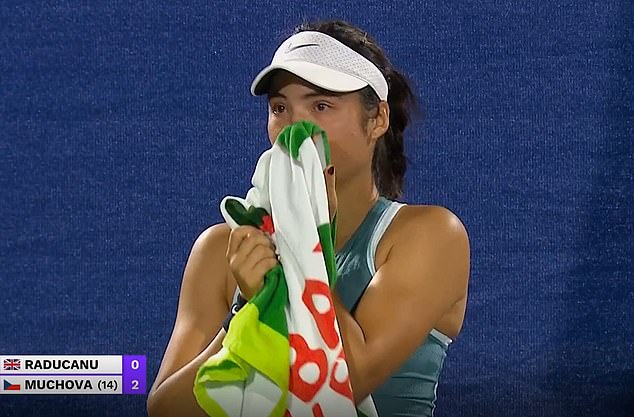 Emma Raducanu was recently stalked by a crazed fan in Dubai while playing against Muchova