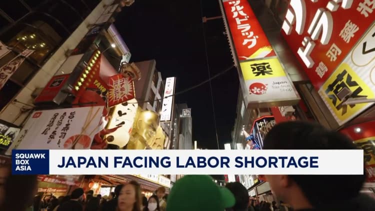 Japan's labor shortage straining Osaka ahead of Expo 2025