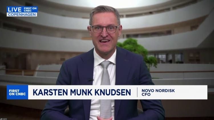 'We are lowering our prices' in the U.S. says Novo Nordisk CFO