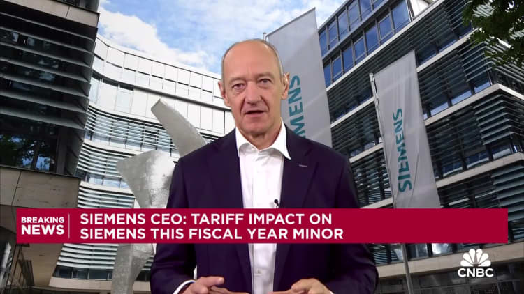 EU-U.S. trade deal triggers investments, says Siemens CEO