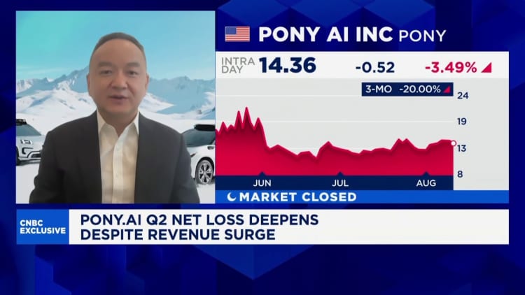 Pony AI nears profitability, says its latest robotaxi costs 70% less than previous models