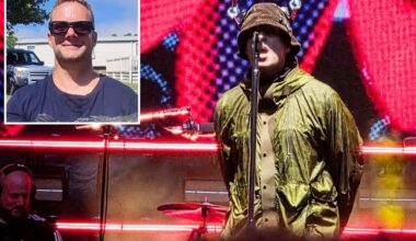 Oasis fan who plunged to his death during London concert may have slipped on beer-soaked floor before tragic fall