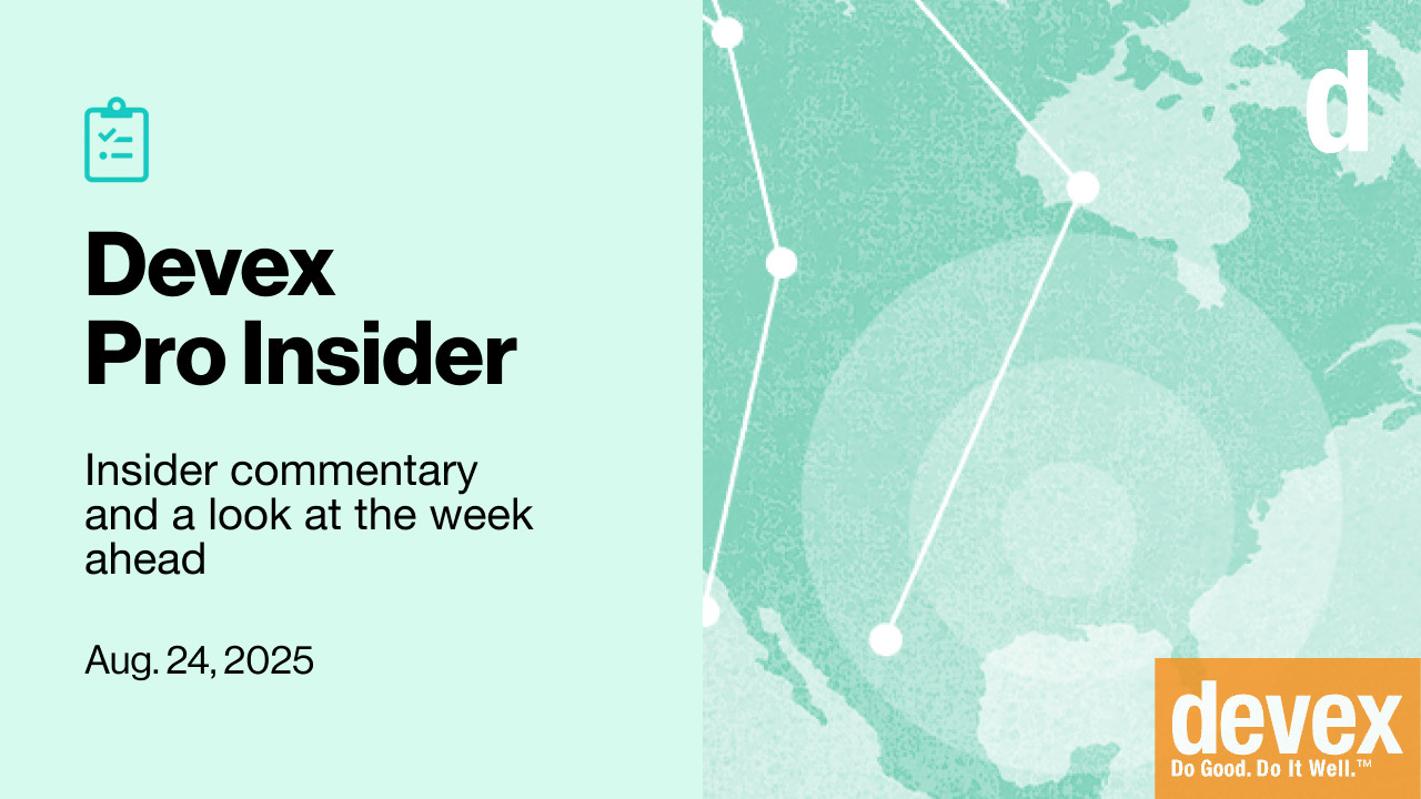 Devex Pro Insider: Pro Week is here, and the most British protest arrest ever