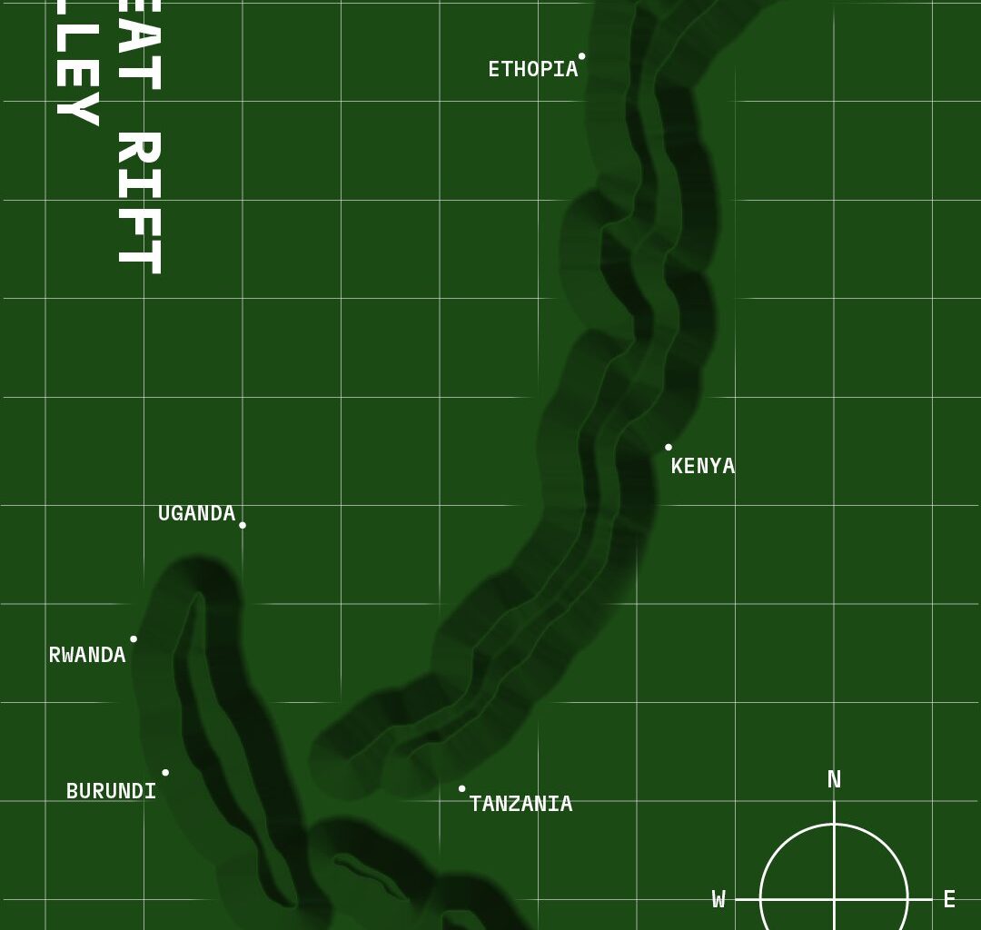 Templo use typography to evoke the geology of Kenya in its Venice Biennale identity
