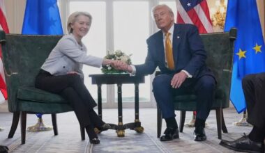 Von der Leyen responds to Draghi and defends the EU-US tariff agreement
