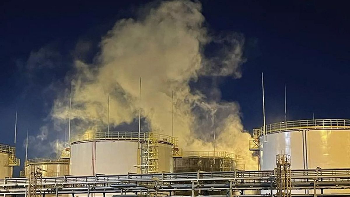 Ukraine knocks out 17% of Russia's oil refining capacity, creating shortages and disrupting exports