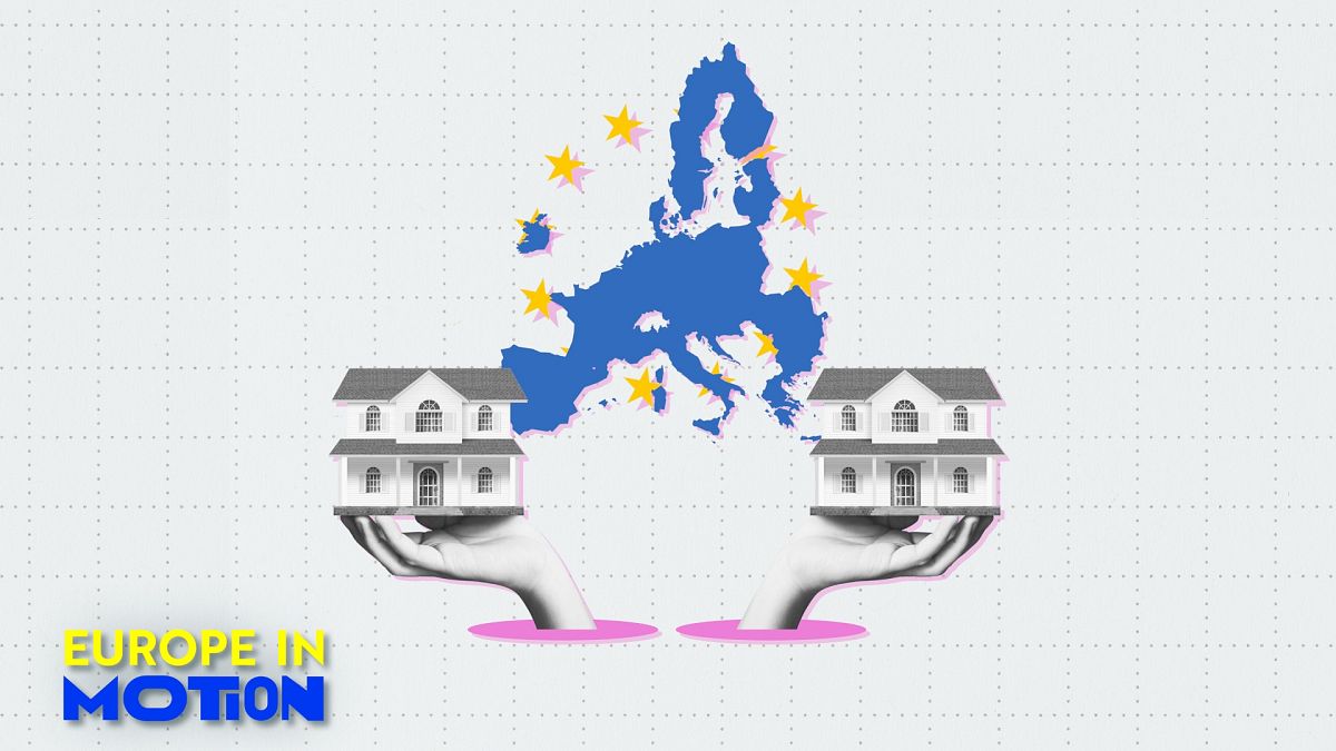 Which EU countries lead in second-home ownership?