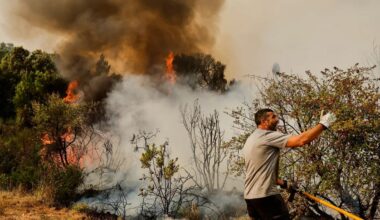 Thousands displaced in Greece, Spain and Portugal as wildfires continue to rage