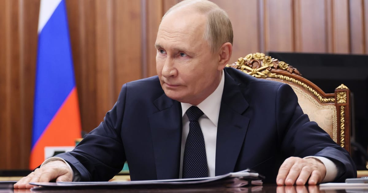Putin is (nearly) ready to meet Zelenskyy – POLITICO