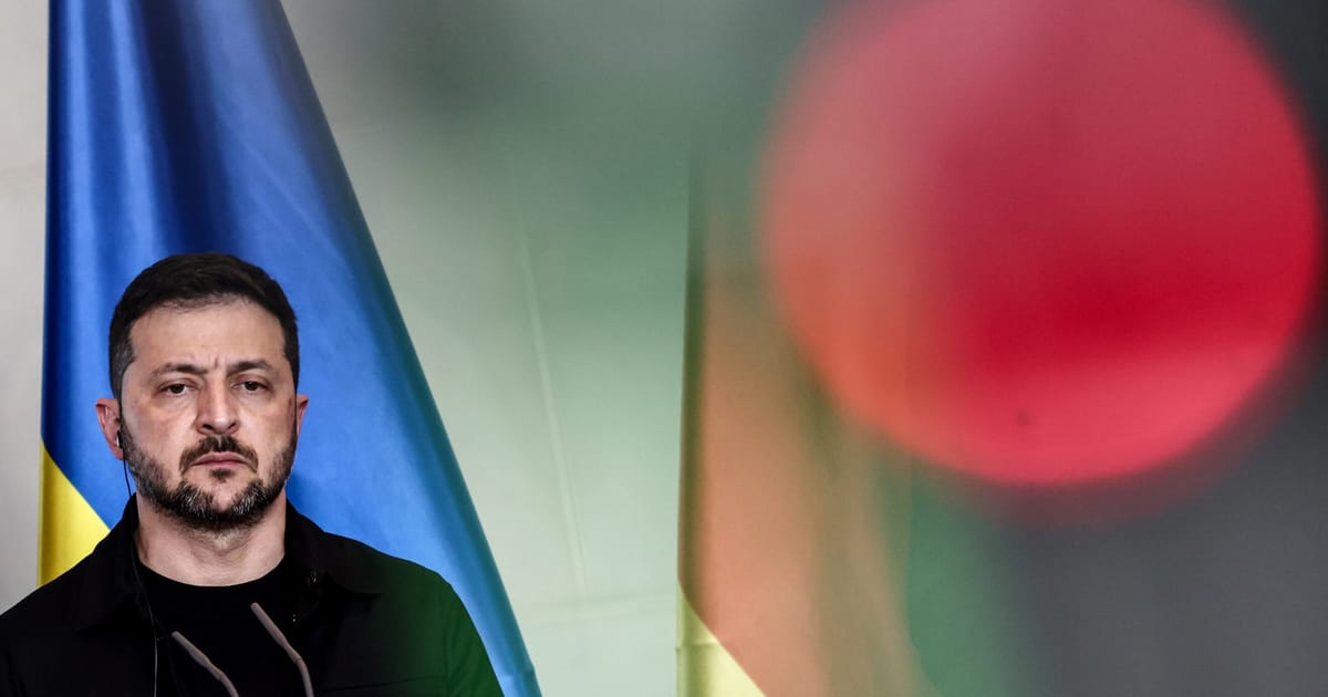 Zelenskyy urges tougher response after Russian overnight strikes – POLITICO