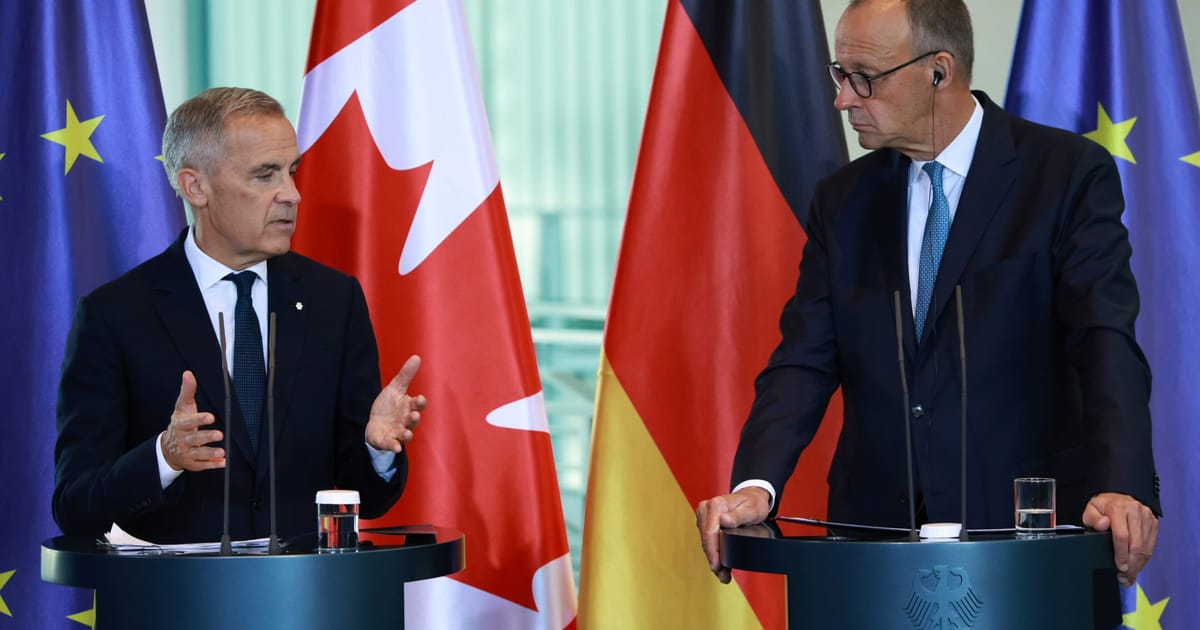 Germany and Canada announce deeper ties on critical minerals, defense – POLITICO