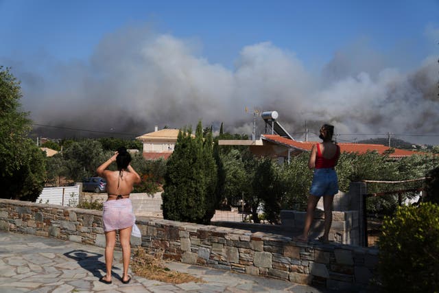 Greece Wildfires
