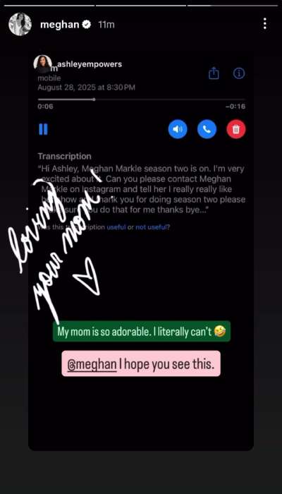Meghan Markle makes With Love, Meghan fans day with sweet message