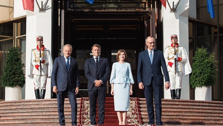 bne IntelliNews - European leaders pledge support for Moldova’s EU path on independence day