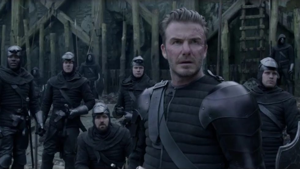 David Beckham in King Arthur: Legend of the Sword