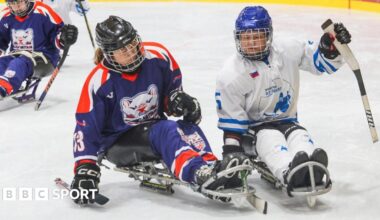 Felicity Gregory in action for Great Britain