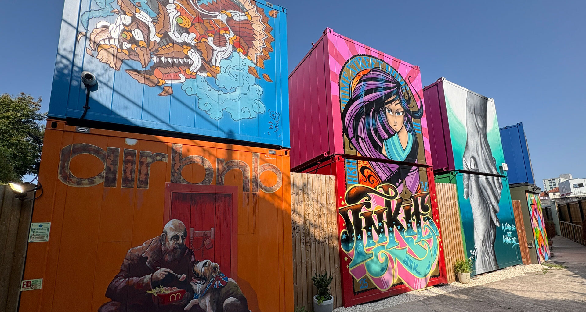 This charity converts shipping containers into homes for homeless people