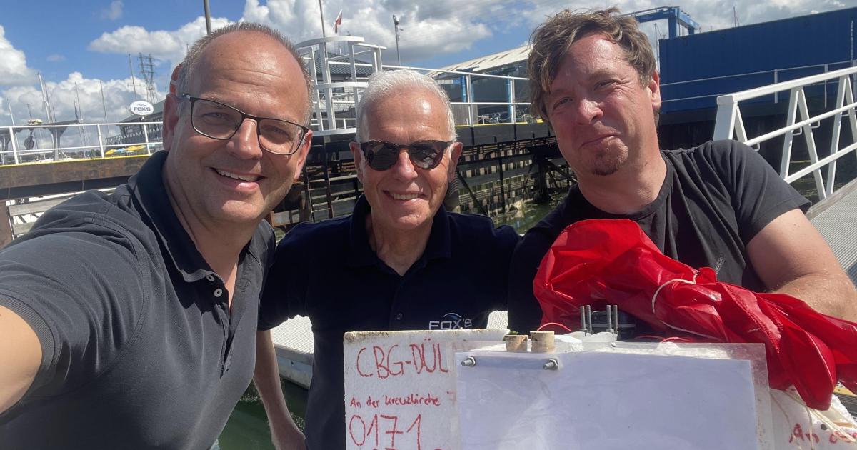 Weather balloon launched in Germany recovered in Ipswich