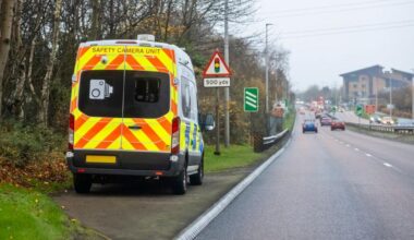 Mobile speed camera locations in South Wales for August