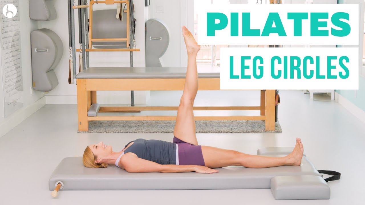 Pilates Leg Circles with Alisa Wyatt - YouTube