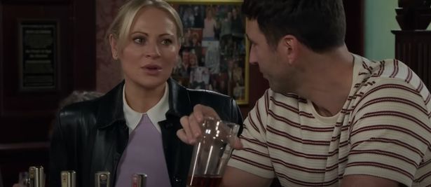 Lisa was shocked to discover that PC Kit Green (Jacob Roberts) had already been on the case