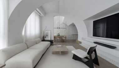 Ts Lunar Cavern Duplex Residence / TAA DESIGN + KHOA VU