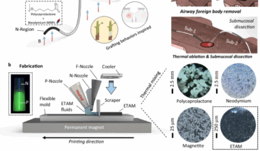 Regrafting submillimeter-scale ferromagnetic soft continuums