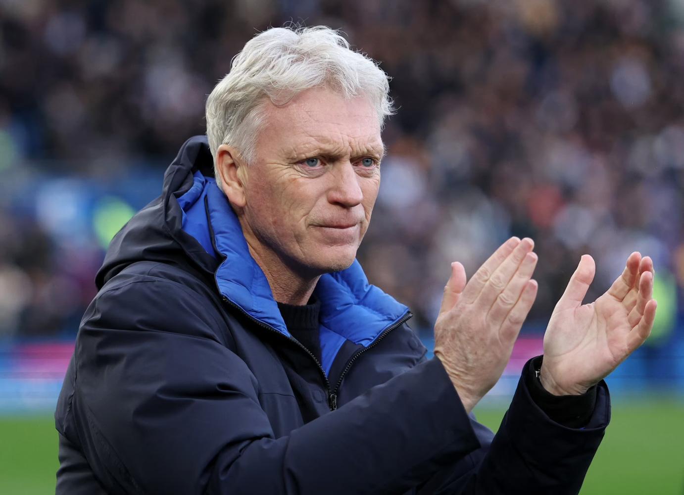 David Moyes wants a reaction against Manchester United