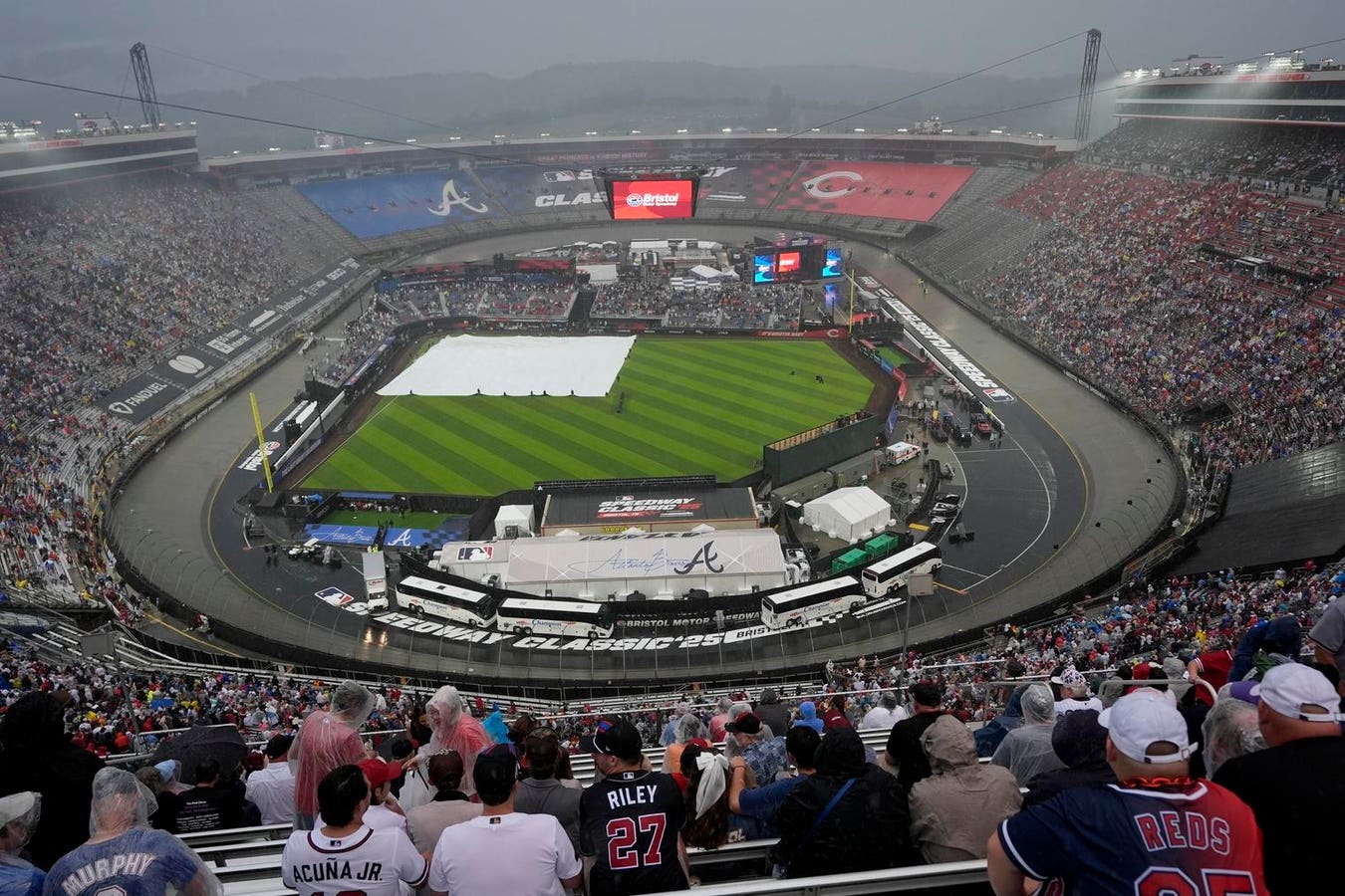 Rain At Bristol Speedway Classic Was Well-Predicted. So Why Play?