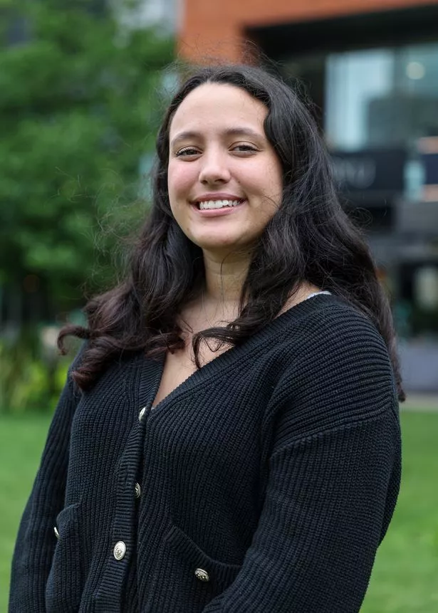 Veronika Torres Rondon, 19, from Romiley. Degree Apprentice at Bank of New York
