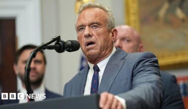 Robert F Kennedy Jr speaks