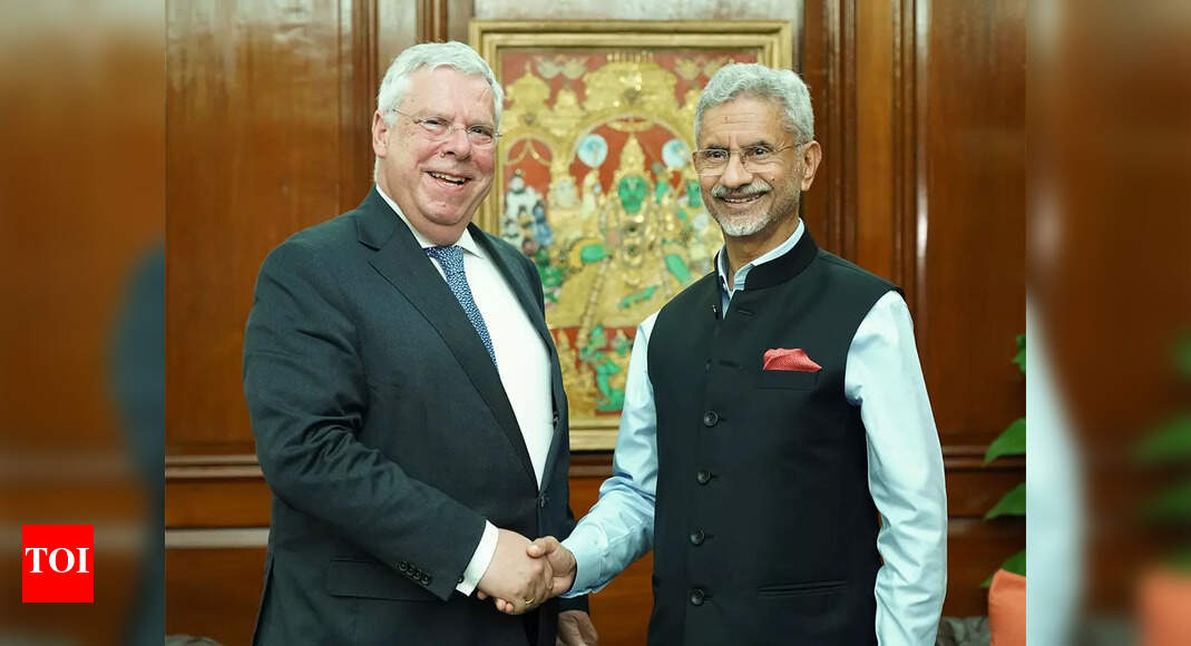 EAM Jaishankar meets German MP, discusses growing bilateral ties | India News