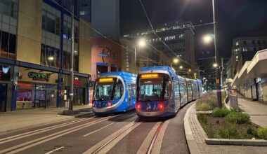Successful overnight tram tests ahead of opening of Metro line to Millennium Point